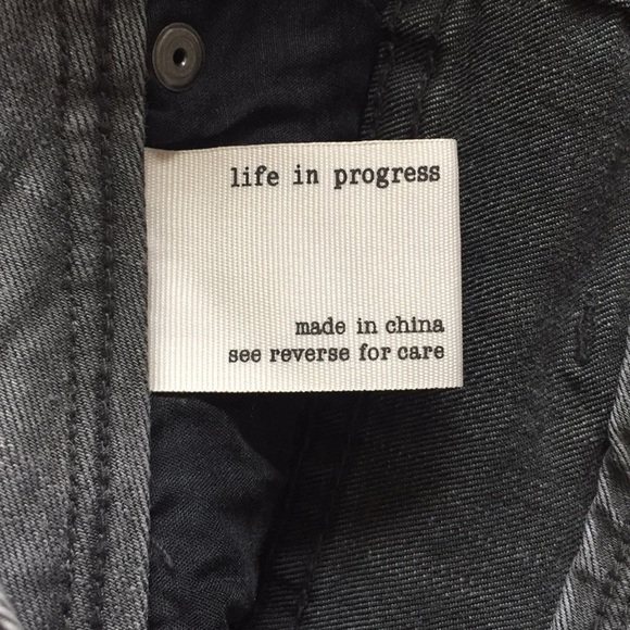 life in progress medium grey comfy jean skirt 🖤 - Picture 5 of 7